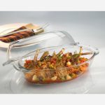 تابه جفتی پیرکس بیضی بورجام پاشاباغچه کد 59022 - Image 2